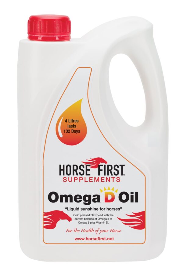 Maximize Horse Performance with Horse First Omega D Oil: Essential Fatty Acids for Equine Health - Image 3