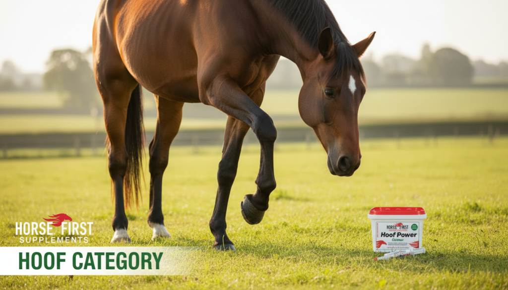 Hoof support supplements for horses